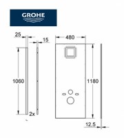 GROHE RAPID SL REVESTIMIENTO